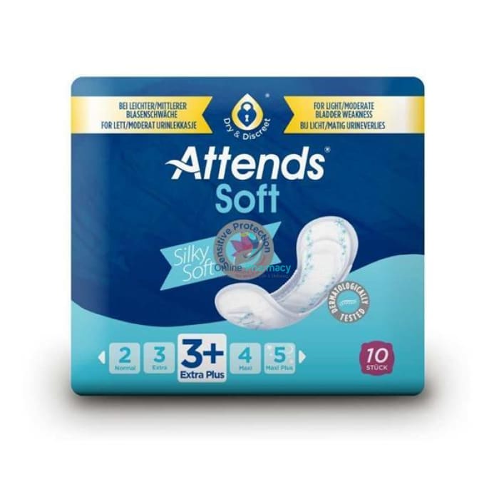 Attends Soft Pads 3 Extra Plus - 10 Pack - OnlinePharmacy