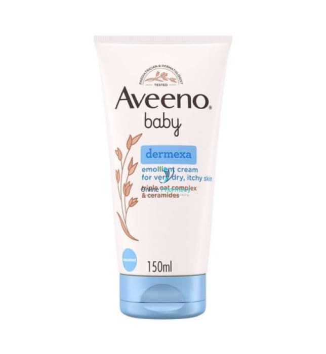 Aveeno Baby Dermexa Moisturizing Cream - 150Ml Dry Skin Eczema & Psoriasis
