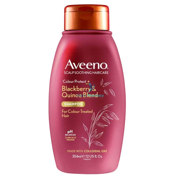Aveeno Blackberry & Quinoa Shampoo - 354ml bottle - OnlinePharmacy