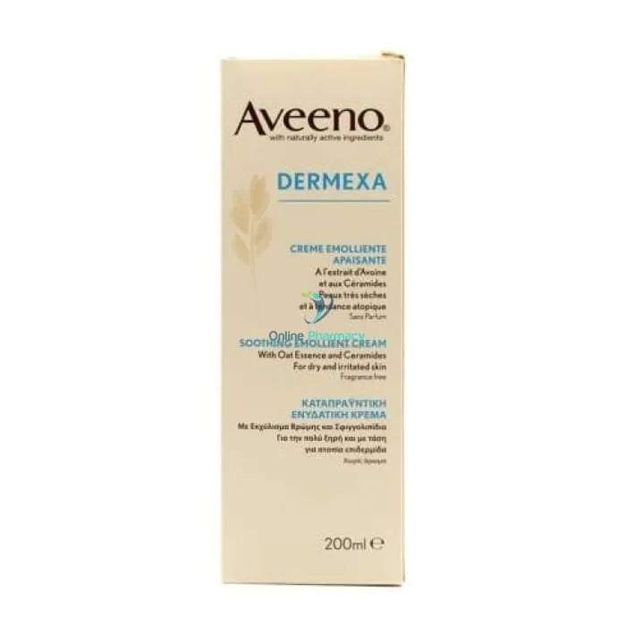 Aveeno Dermexa Moisturizing Cream - 200ml - OnlinePharmacy