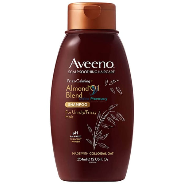 Aveeno Frizz-Calming Almond Oil Shampoo - 354ml bottle - OnlinePharmacy
