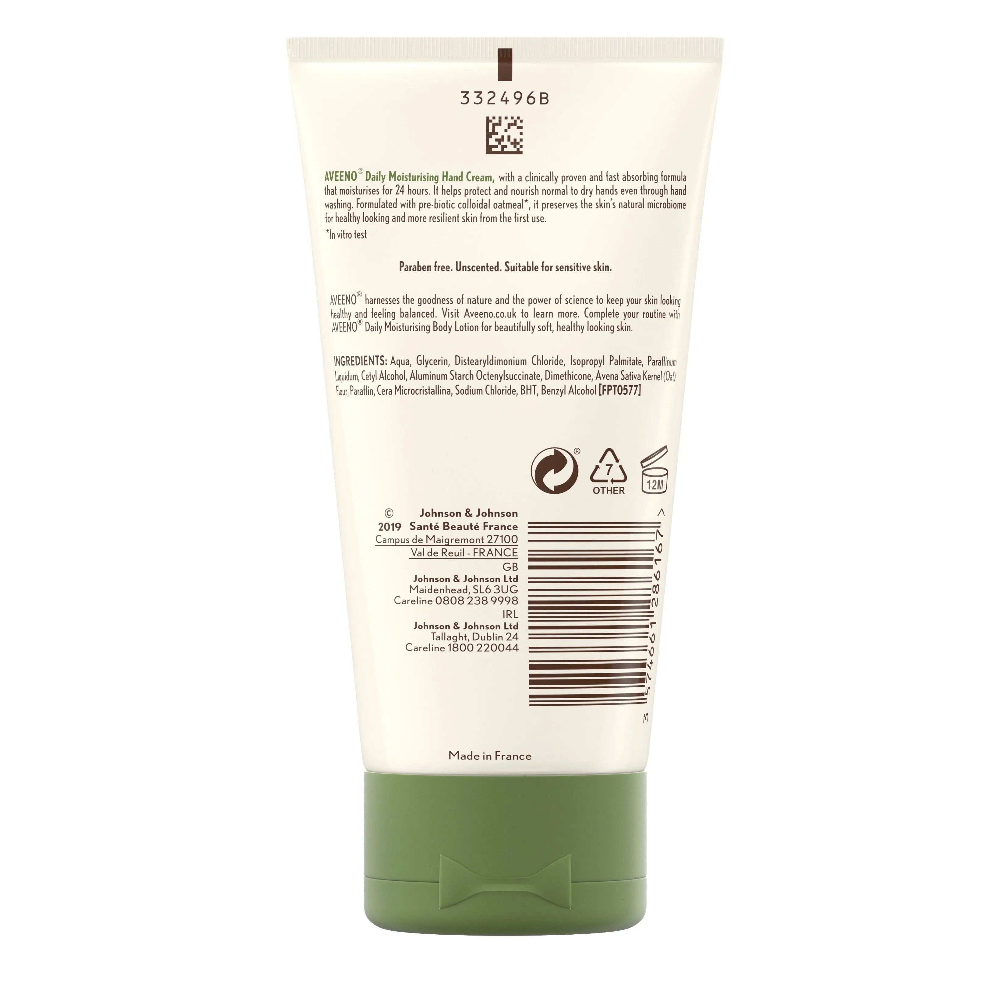 Aveeno Daily Moisturising Hand Cream - 75ml