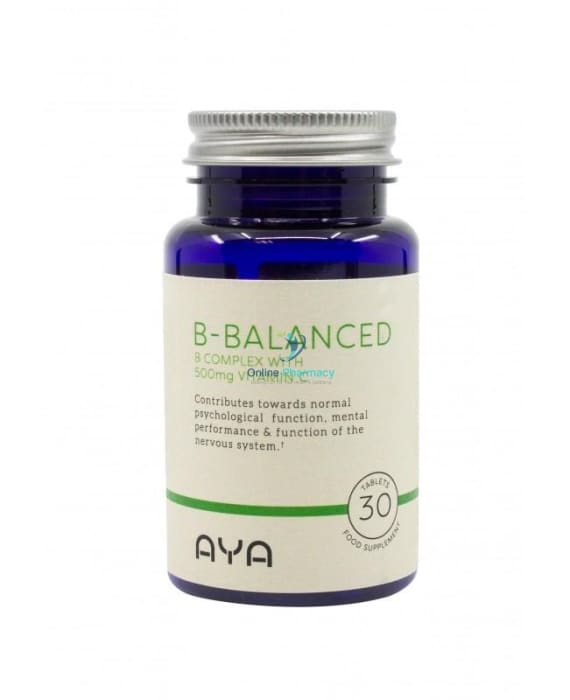 AYA B-Balanced With 500mg Vitamin C - 30/60 Tabs - OnlinePharmacy