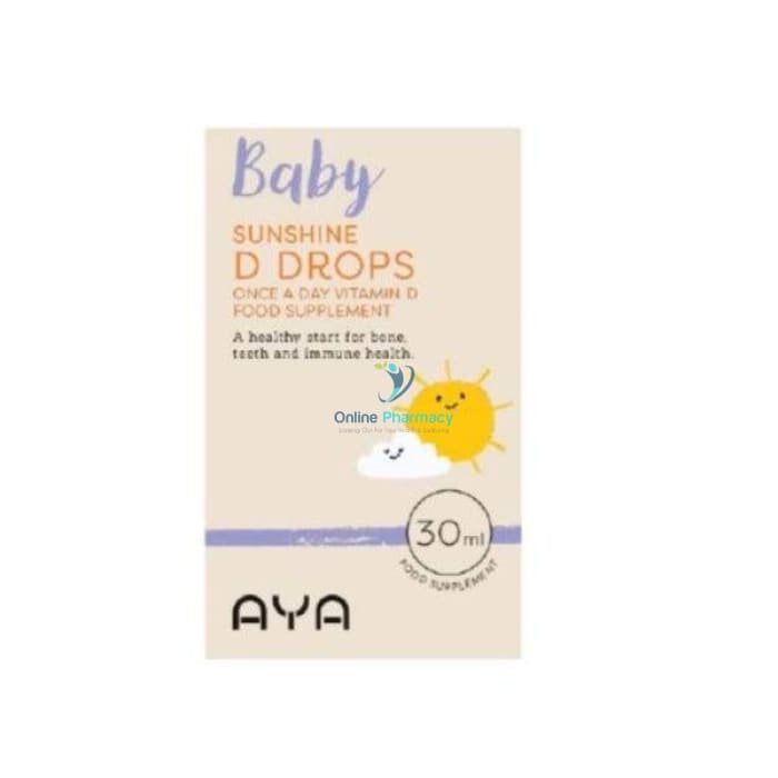 AYA Baby Vitamin D3 Drops - 30ml - OnlinePharmacy