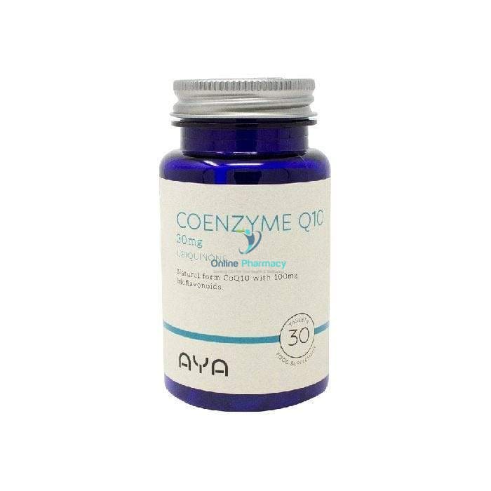 AYA Coenzyme Q10 30mg - 30 Tabs - OnlinePharmacy