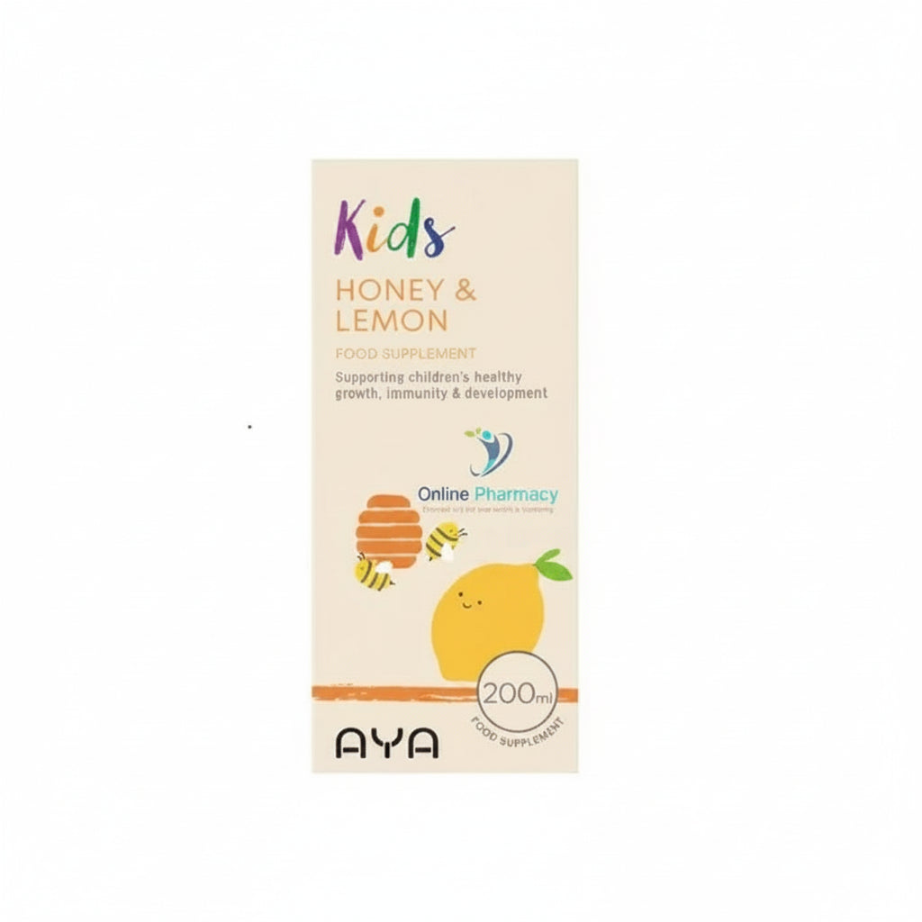 AYA Kids Honey & Lemon - 200ml - OnlinePharmacy