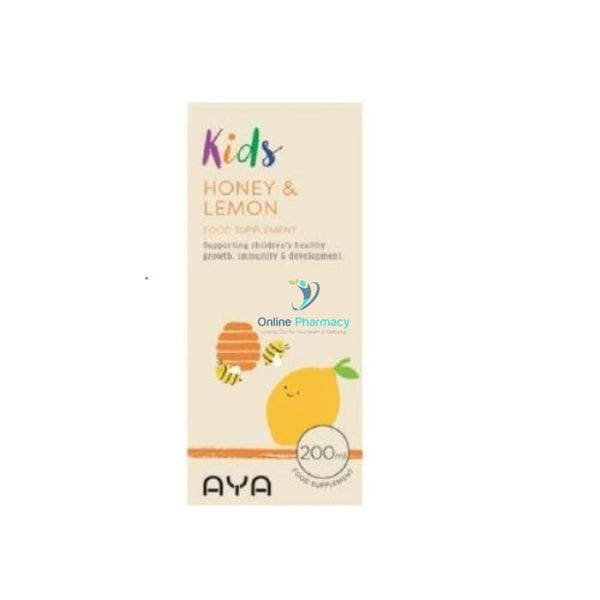 AYA Kids Honey & Lemon - 200ml - OnlinePharmacy