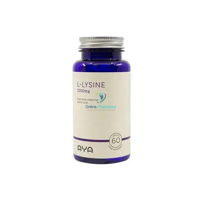 AYA L-Lysine 1000mg Tablets - 60 Pack