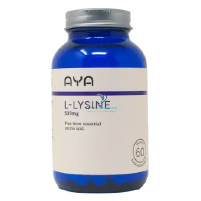 AYA L-Lysine 500mg Tablets - 60 Pack