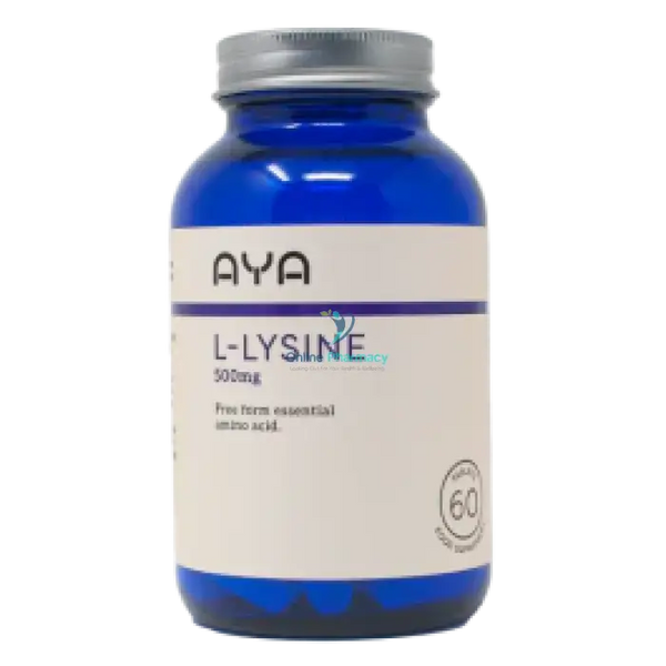Aya L - Lysine 500Mg Tablets - 60 Pack Supplements