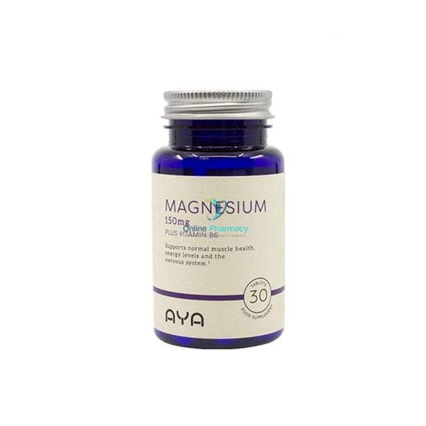 AYA Magnesium 150mg With Vit B6 - 30 Tabs - OnlinePharmacy