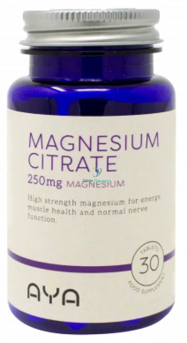 AYA Magnesium Citrate 250mg - 30 Tabs