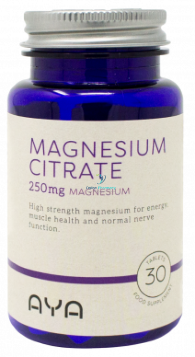 AYA Magnesium Citrate 250mg - 30 Tabs - OnlinePharmacy