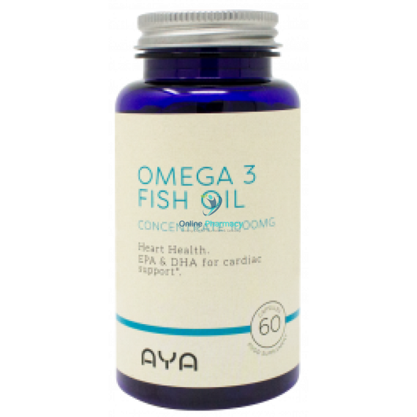 AYA Omega 3 Fish Oil 1000mg - 60 Caps - OnlinePharmacy