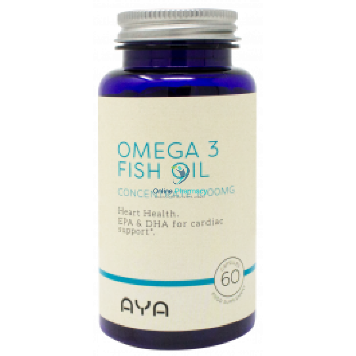AYA Omega 3 Fish Oil 1000mg - 60 Caps - OnlinePharmacy