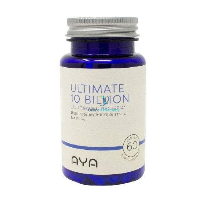 AYA Ultimate 10 Billion Probiotic - 60 Caps - OnlinePharmacy