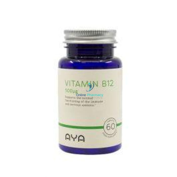 AYA Vitamin B12 500mcg - 60 Tabs - OnlinePharmacy