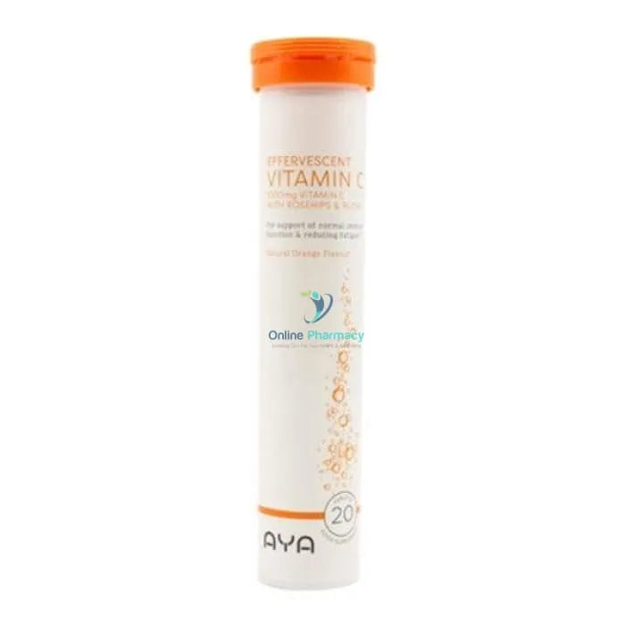 AYA Vitamin C 1000mg Effervescent - 20 Tabs