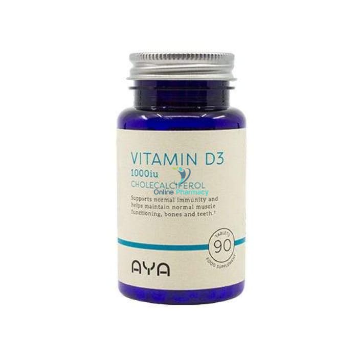 AYA Vitamin D3 1000iu - 90 Tabs - OnlinePharmacy