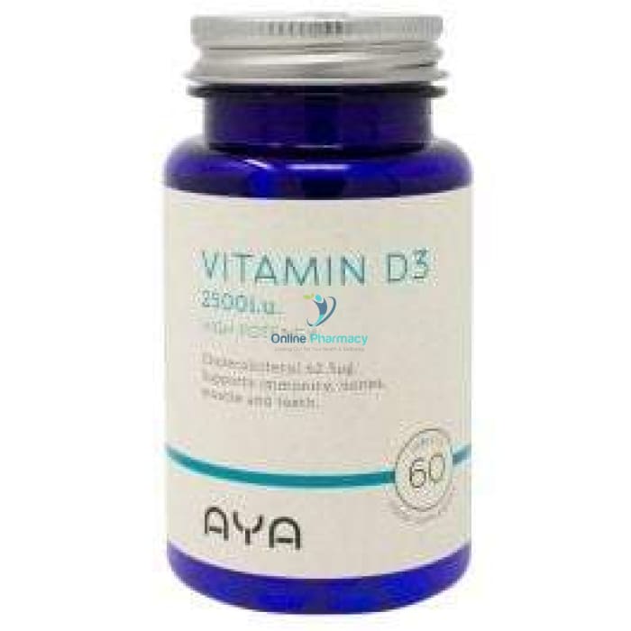 AYA Vitamin D3 2500iu - 60 Tabs - OnlinePharmacy