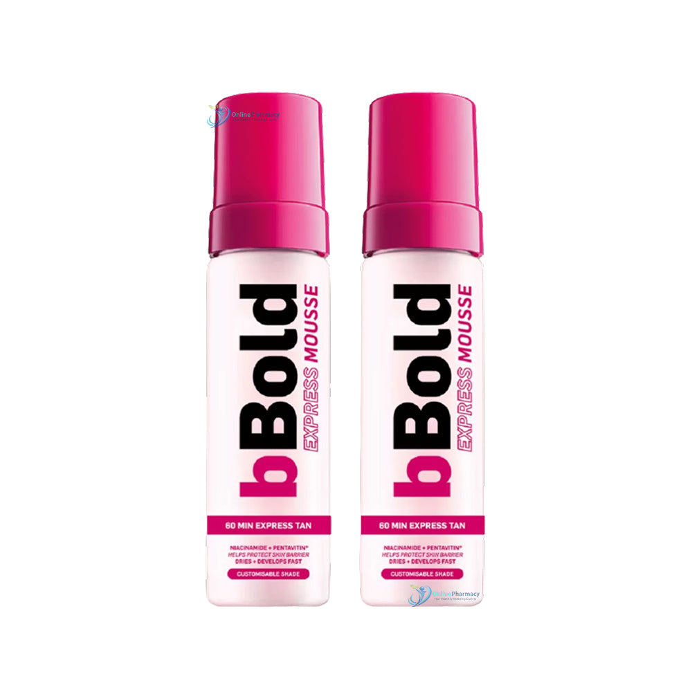 bBold Express Tanning Mousse x 2 Pack