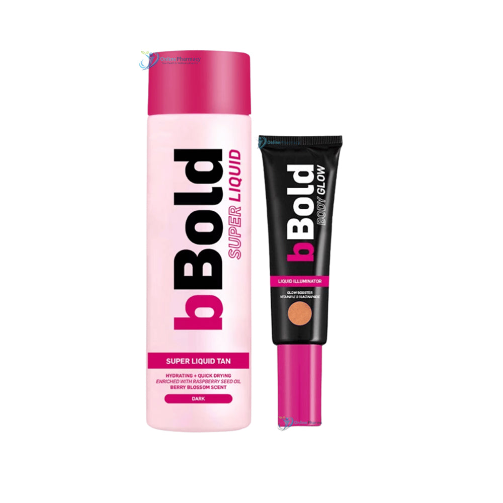 bBold Super Liquid Dark & bBold Body Glow Illuminator Bundle
