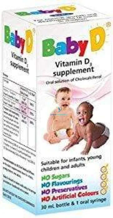 BabyD3 Vitamin D Drops - 30ml