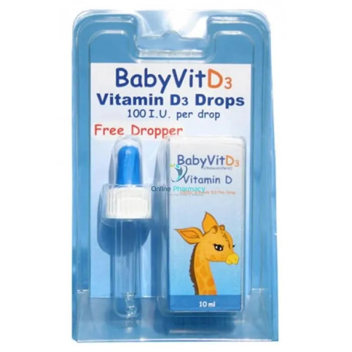 BabyVit D3 Vitamin D Drops - 10.7ml