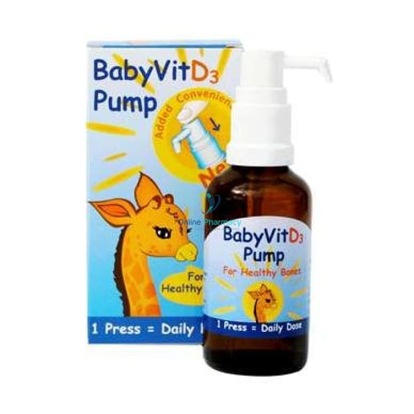 BabyVitD3 Vitamin D Supplement For Babies 28ml Pump - OnlinePharmacy