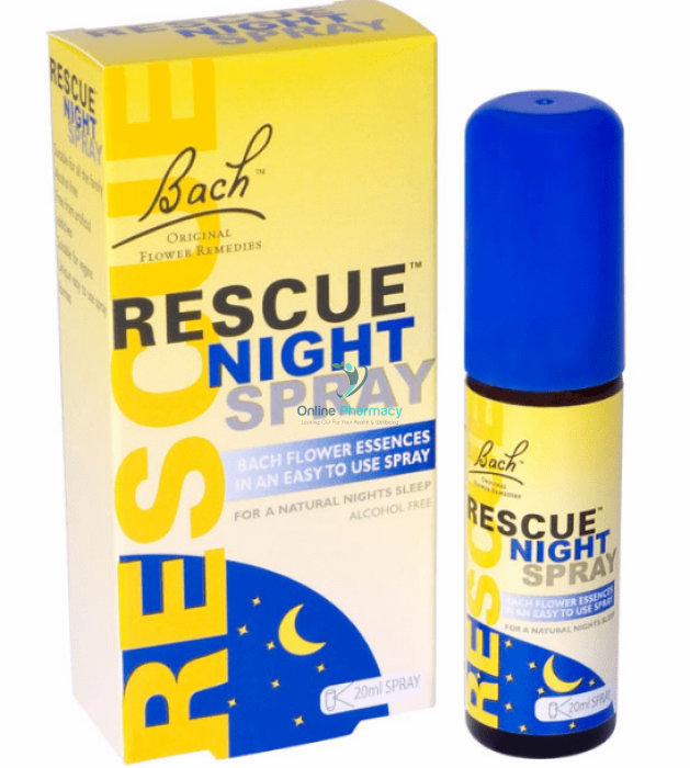 Bach Rescue Night Spray - 20ml - OnlinePharmacy