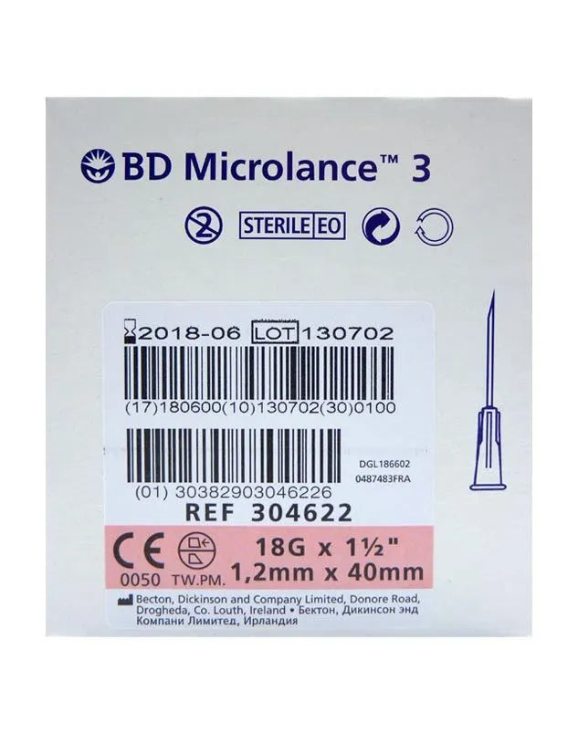 Becton Dickinson BD Microlance 3 Needles - Pink