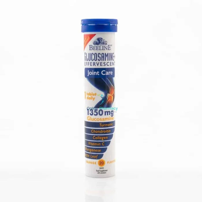 Beeline Glucosamine Effervescent Tablets 20's - 1350mg