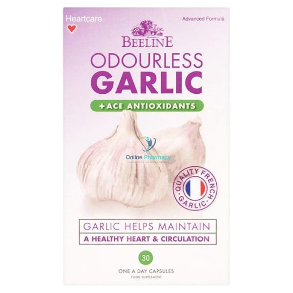 Beeline Odourless Garlic Antioxidants Capsules 30's - For a Healthy Heart - OnlinePharmacy