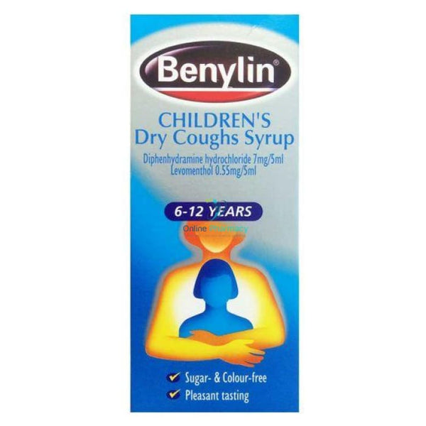 Benylin Children's Dry Cough Syrup - 125ml - OnlinePharmacy