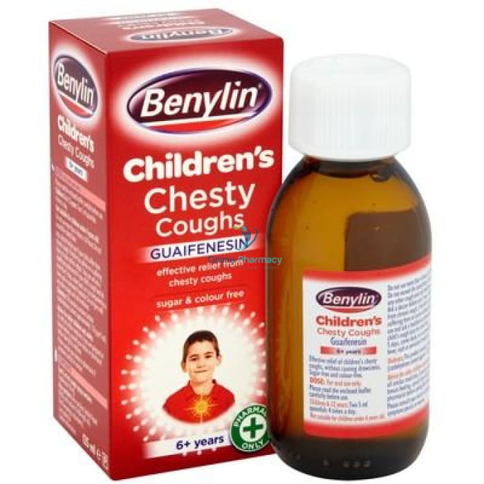 Benylin Childrens Chesty Cough Syrup - 125ml - OnlinePharmacy