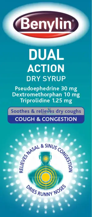 Benylin Dual Action Cough & Congestion - 100ml - OnlinePharmacy