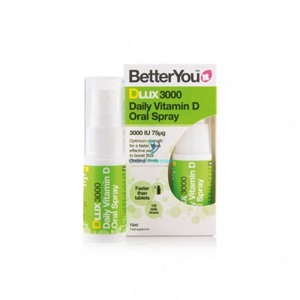 BetterYou DLux 3000 Vitamin D Oral Spray - OnlinePharmacy