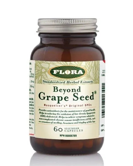 Flora Beyond Grape Seed - 60 Capsules