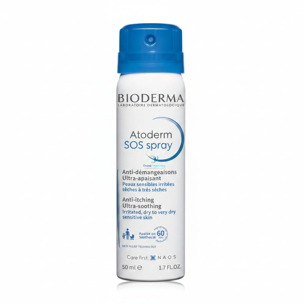 Bioderma Atoderm SOS Spray - 50ml - OnlinePharmacy