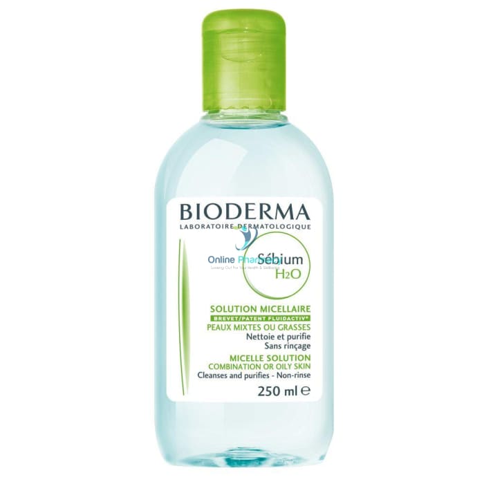 Bioderma Sebium H2O Micellar Water- 100ml/250ml - OnlinePharmacy