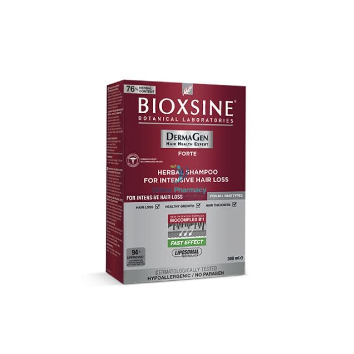 Bioxsine Forte Shampoo - 300ml - OnlinePharmacy