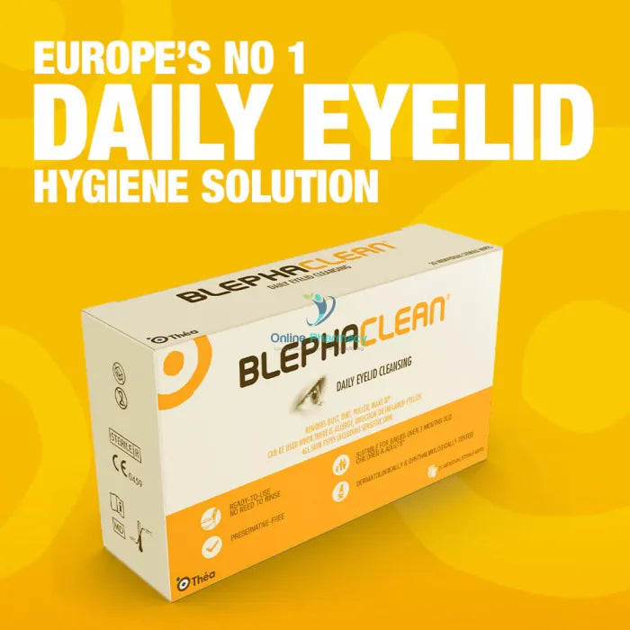 Blephaclean Eyelid Cleansing Wipes 20 Pack Blepharitis & Care
