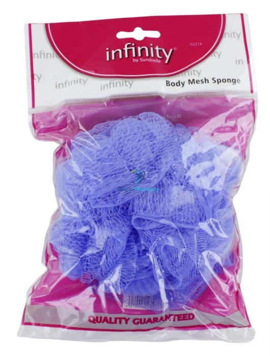 Blue Infinity Body Mesh Sponge - OnlinePharmacy