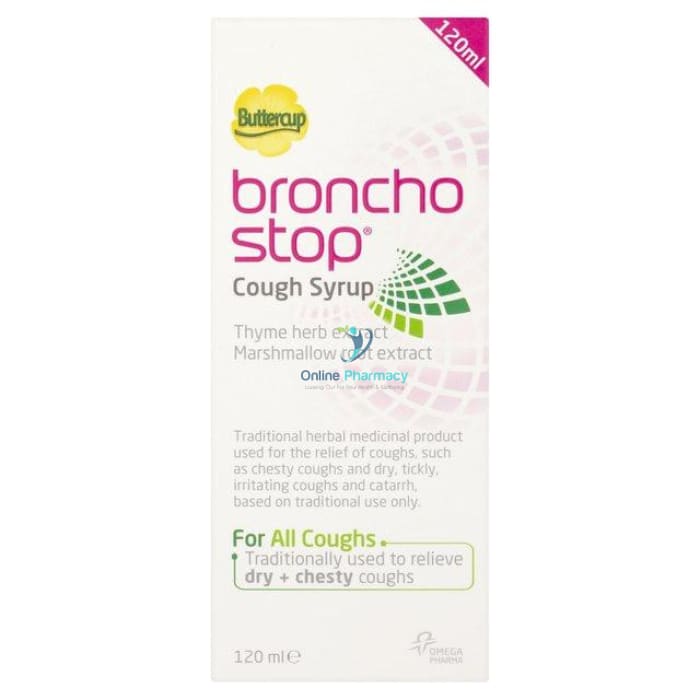 Broncho Stop Cough Syrup - 120ml - OnlinePharmacy