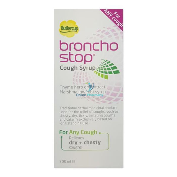 Broncho Stop Cough Syrup - 200ml - OnlinePharmacy