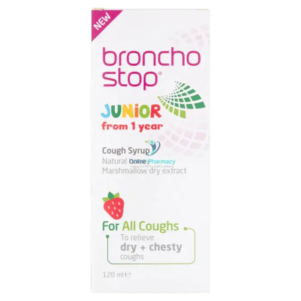 Broncho Stop Junior Cough Syrup - 120ml - OnlinePharmacy