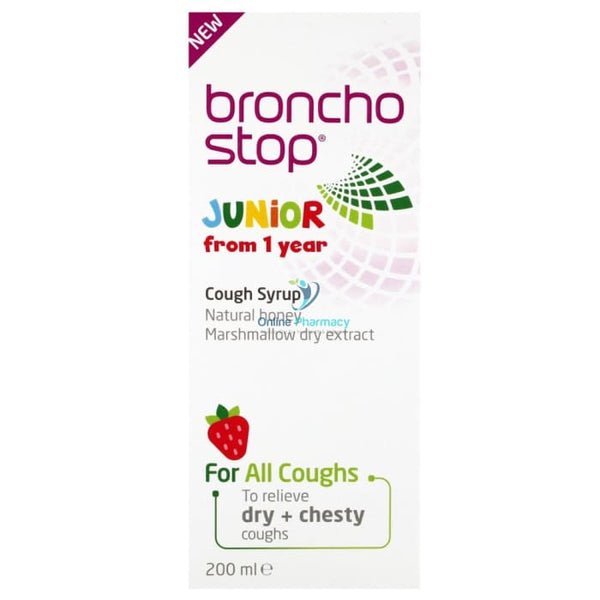 Broncho Stop Junior Cough Syrup - 200Ml