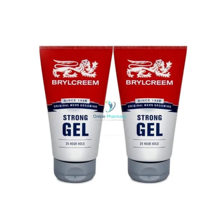 Brylcreem Strong Hold Gel Twin Pack