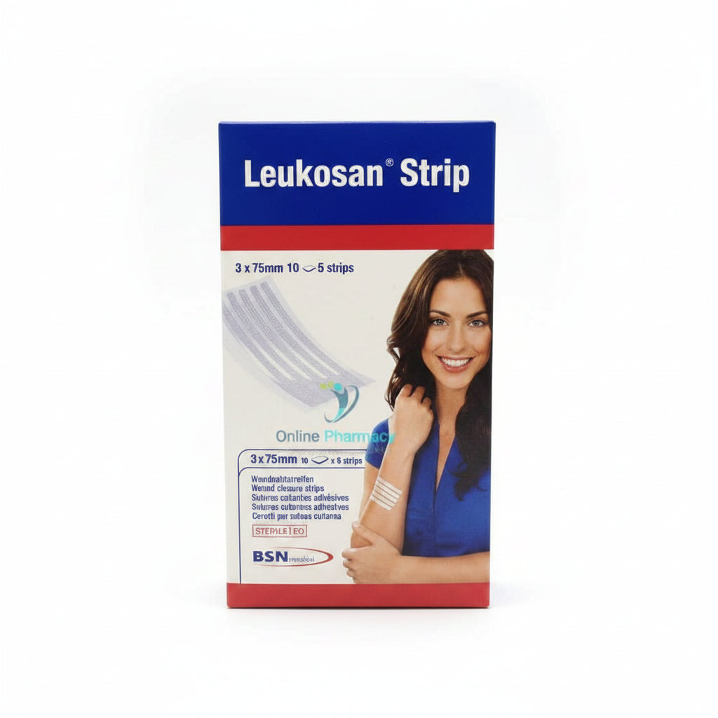 BSN Medical Leukosan Strip 3 x 75mm (10 x 5 Strips) - 1 Pack