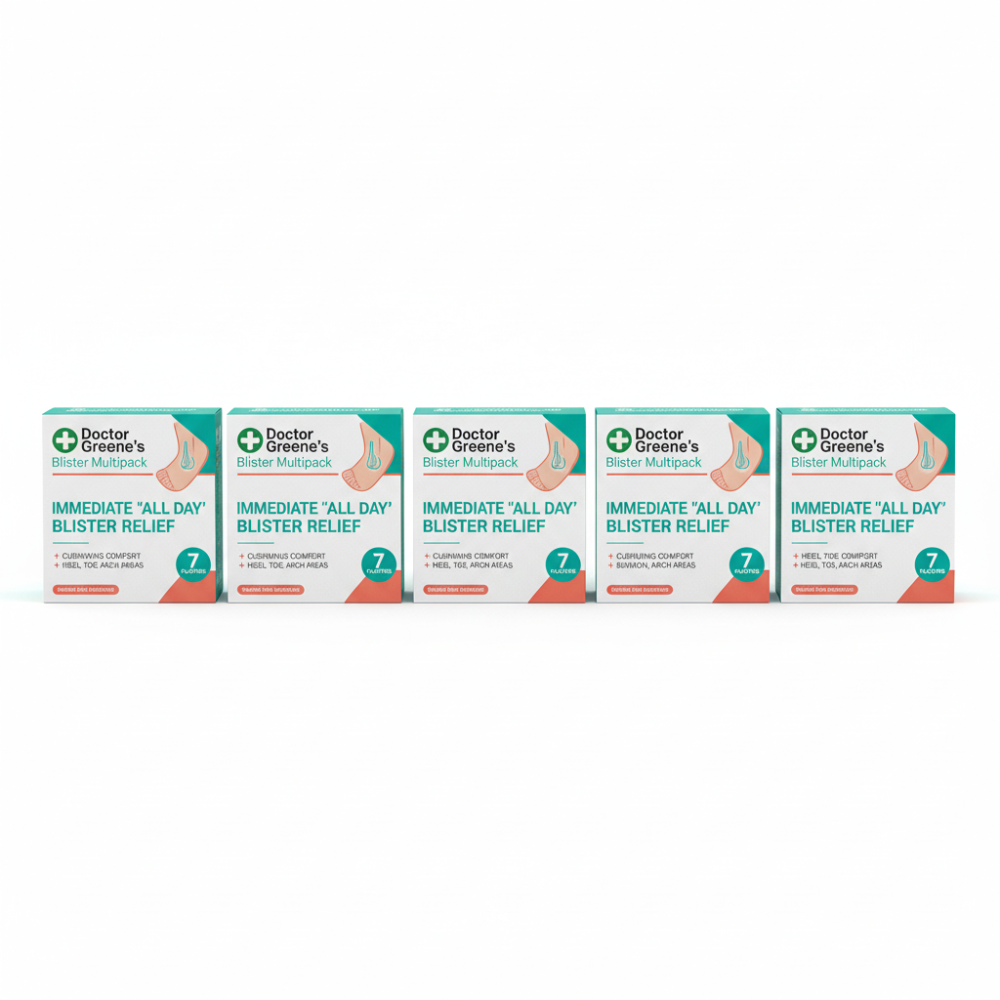 Doctor Greenes Blister Plaster Multipack x 5 Pack Bundle